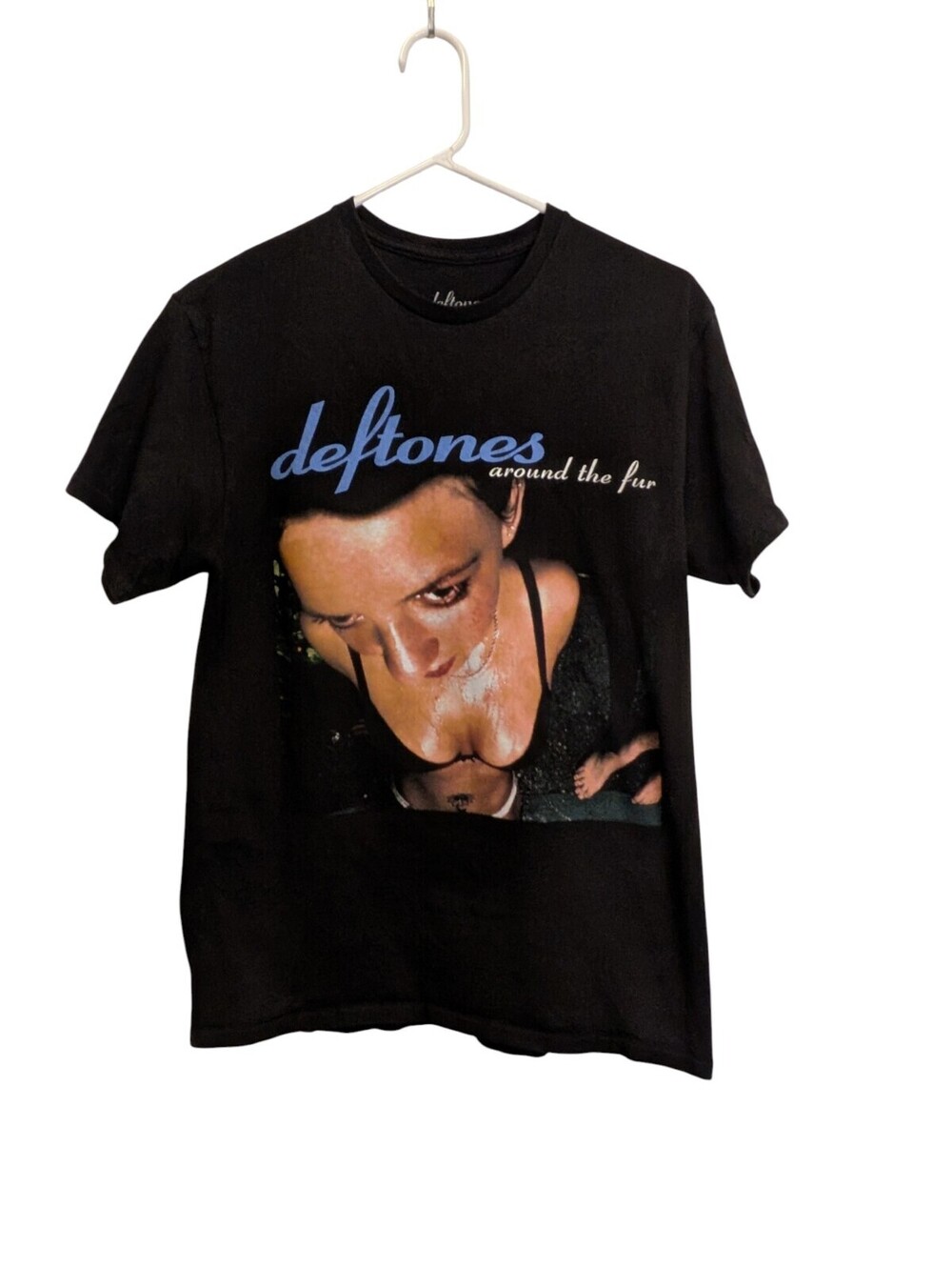 Deftones Around the Fur T Shirt Men's M Black 2024 Official Band Tee Cotton